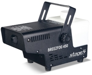 STAGE4 - BREEZFOG 450 -, Тип: генератор дыма, Мощность: 400 Вт, Емкость для жидкости: 0,5 литра, Упр