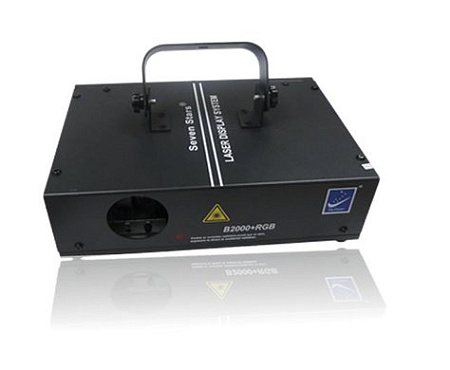Big Dipper B2000+RGB - Анимационный лазер. R-100мВт  G-50мВт B-150мВт. 7 цветов.DMX, Auto, Sound