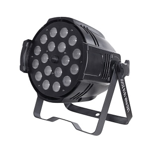 XLine Light LED PAR 1818 ZOOM - Светодиодный прибор, Источник света:18х18Вт RGBWA+UV 6в1, zoom 10-60