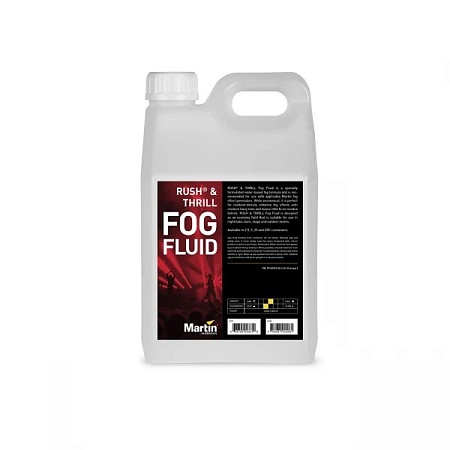 MARTIN RUSH   THRILL Fog 2,5L - жидкость для генераторов дыма , 2,5 литра