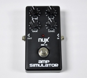 Nux NUX-AS-4 Modern Amplifier Simulator Педаль эффектов, эмулятор современных усилителей, Nux Cherub