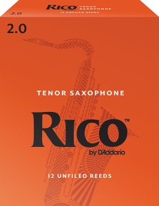 D'Addario Woodwinds Rico RKA1220 Rico Трости для саксофона тенор, размер 2.0, 12шт, Rico
