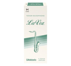 D'Addario Woodwinds Rico RKC05HD La Voz Трости для саксофона тенор, жесткие (Hard), 5шт, Rico
