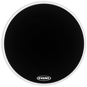 Evans BD18MX2B MX2 Black Пластик для маршевого бас-барабана 18", Evans