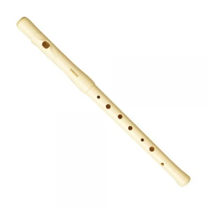 YAMAHA YRF-21 - поперечная блок-флейта сопрано 'С', цвет белый