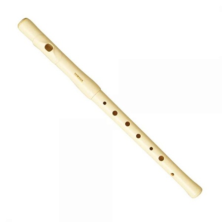 YAMAHA YRF-21 - поперечная блок-флейта сопрано 'С', цвет белый