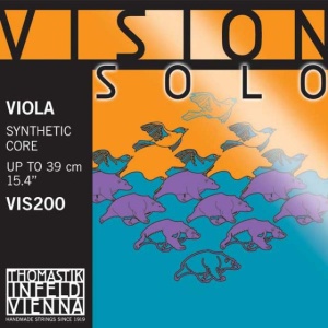 Thomastik VIS200 Vision Solo Комплект струн для альта размером 4/4, среднее натяжение, Thomastik