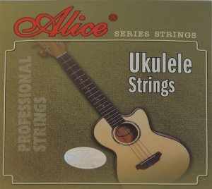 Alice AU04 Комплект струн для укулеле, прозрачный нейлон Alice