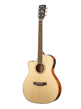 Cort GA-MEDX-LH-OP Grand Regal Series Электро-акустическая гитара, с вырезом,леворукая, натуральный,