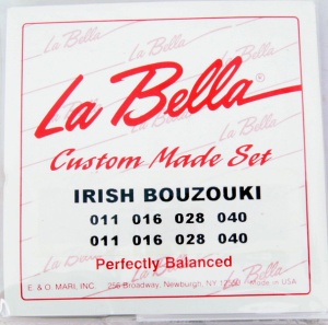 La Bella IBZ Комплект струн для ирландского бузуки, 11-40, La Bella