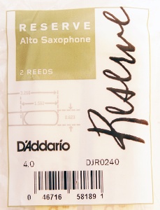 D'Addario Woodwinds Rico DJR0240 Reserve Трости для саксофона альт, размер 4.0, 2шт., Rico