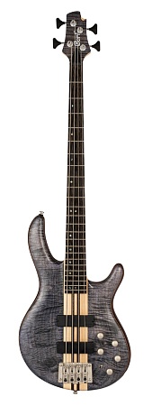Cort A4-Plus-FMMH-OPLB Artisan Series Бас-гитара, черная, Cort