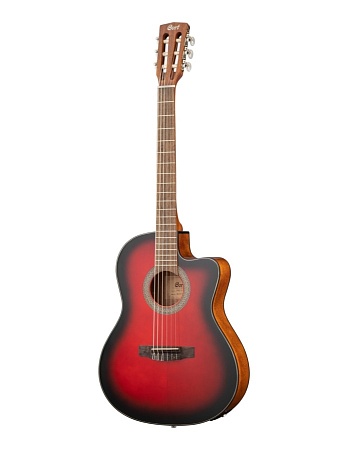 Cort JADE-E-Nylon-BRB Jade Series Классическая гитара со звукоснимателем, Cort