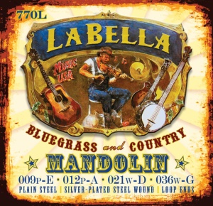 La Bella 770L-LE Комплект струн для мандолины La Bella