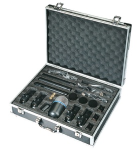 Soundking E08W-1 Комплект конденсаторных микрофонов для ударной установки, в кейсе, Soundking