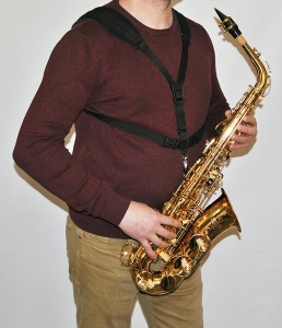 Мозеръ SHT-03CJ Ремень для саксофона с карабином, размер Junior, Мозеръ