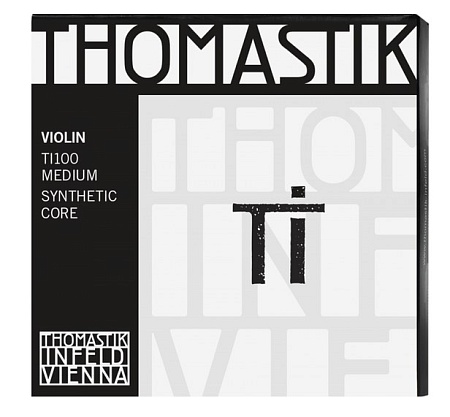 Thomastik TI100 Ti Комплект струн для скрипки размером 4/4, среднее натяжение, Thomastik