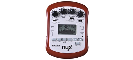 Nux PA-2 Портативный процессор для акустической гитары, Nux Cherub