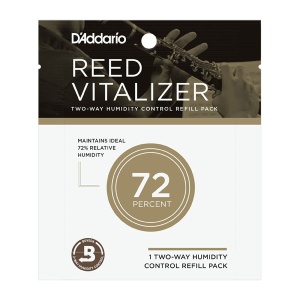 D'Addario Woodwinds Rico RV0173 Reed Vitalizer Сменный пакет увлажнитель для тростей 72%, Rico