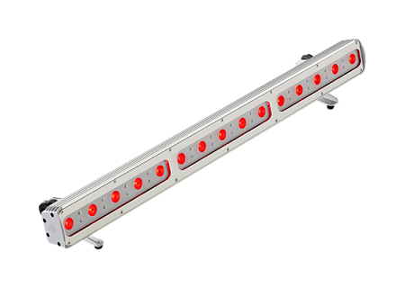 DTS FOS 100 FC, Black  Линейный LED светильник, 4608 Lum, 15 Full Colour (RGBW) LEDs, угол 10, 25, 4