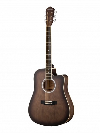 Naranda HS-4140-TBS Акустическая гитара, с вырезом, коричневый санберст, Naranda