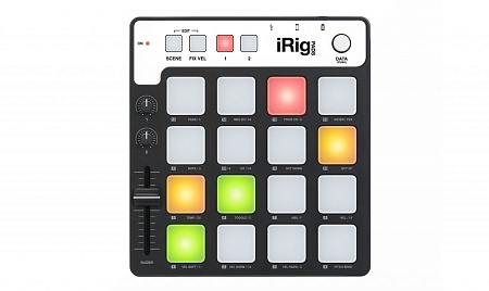 IK Multimedia iRig-PADS MIDI-контроллер для iOS/Android устройств, IK Multimedia