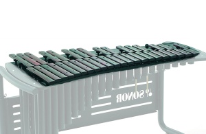 Sonor 21302001 CX P 38 Комплект из 38 брусков для концертного ксилофона, Sonor