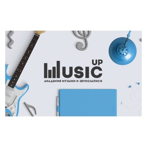 Music UP MA-Card Карта доступа к учебной платформе онлайн-академии Music UP, Music UP