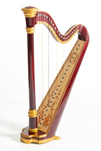 Resonance Harps MLH0013 Capris Арфа 21 струнная (A4-G1), цвет махагони глянцевый, Resonance Harps