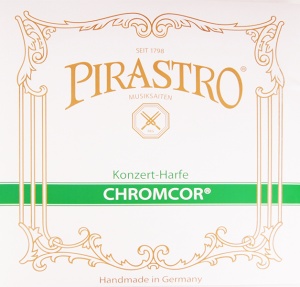 Pirastro 375300 CHROMCOR Струна C (5 октава) для арфы, сталь, Pirastro