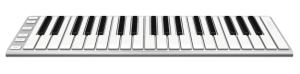 CME Xkey 37 LE Цифровая миди-клавиатура. Клавиатура: 37 полноразмерных клавиш (3 октавы)