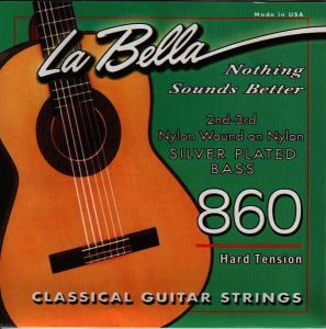 La Bella 860 Комплект струн для классической гитары La Bella