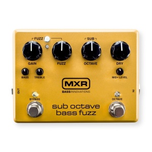 MXR M287 MXR Sub Octave Bass Fuzz Педаль эффектов, басовая, Dunlop