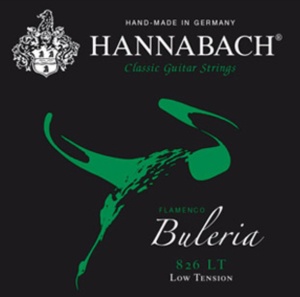 Hannabach 826LT Green BULERIA FLAMENCO Комплект струн для классической гитары нейлон/посеребренные H