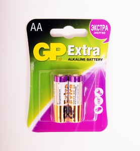 GP GP15AX-CR2 Extra Элемент питания АА, алкалиновый, 2шт, GP