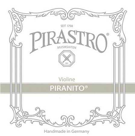 Pirastro 615060 Piranito Violin 1/4 1/8 Комплект струн для скрипки (металл), Pirastro