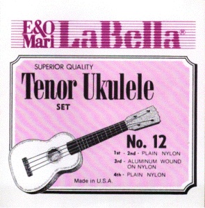 La Bella 12-TENOR Комплект струн для укулеле тенор LaBella