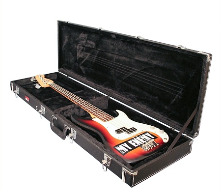 GATOR GW-BASS - деревянный кейс для бас-гитары, класс 'делюкс', вес 4,94кг