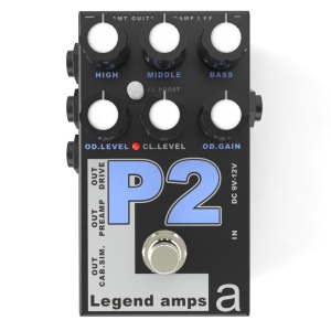 AMT electronics P-2 Legend Amps 2 Двухканальный гитарный предусилитель P2 (PV-5150), AMT Electronics