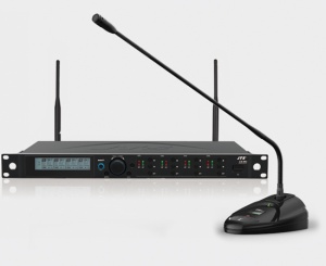 JTS CS-W4C/CS-W4T (662-698 МГц) Беспроводная четырёхканальная конференц-система.