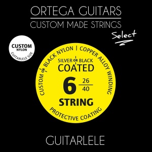 Ortega GTLS Select Комплект струн для гитарлеле, 26-40, Ortega