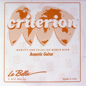 La Bella CGW052 Criterion Отдельная струна для акустической гитары, бронза, 052, La Bella