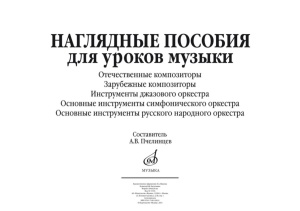 Издательство Музыка Москва 17216МИ Наглядные пособия для уроков музыки (5 плакатов размером 420х594)