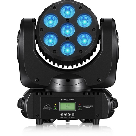 Behringer MOVING HEAD MH710 - LED WASH световой прибор полного вращения, 7х10Вт RGBW, угол раскрытия