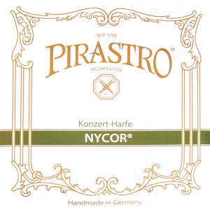 Pirastro 574220 NYCOR Струна D (4 октава) для арфы, нейлон, Pirastro