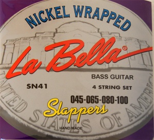 La Bella SN41 Комплект струн для 4-струнной бас-гитары 45-100 La Bella