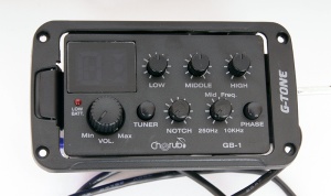 Cherub GB-1 Гитарный эквалайзер с тюнером, Cherub