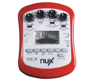 Nux PG-2 Портативный гитарный процессор, Nux Cherub