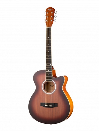 Naranda HS-4040-MAS Акустическая гитара, с вырезом, красный санберст, Naranda